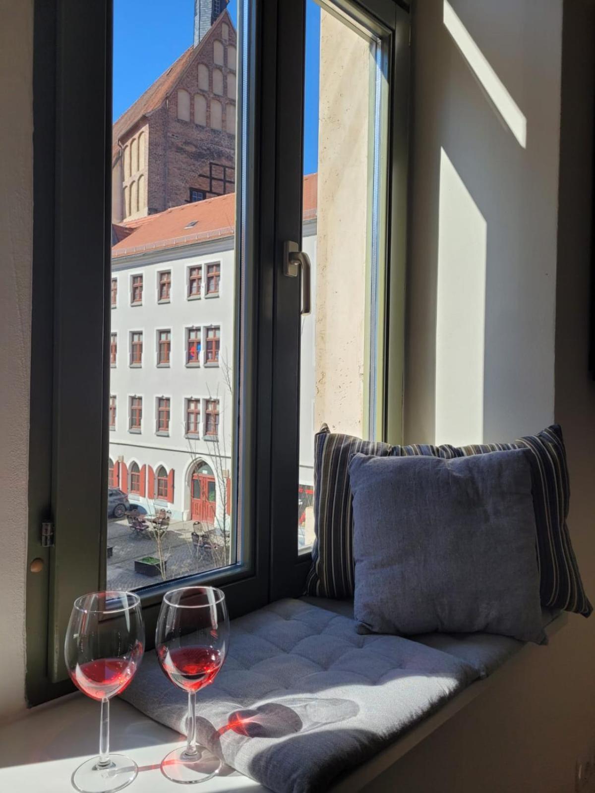 Cosel Apartment Altstadt Radfahrer Balkon Meißen Exterior foto